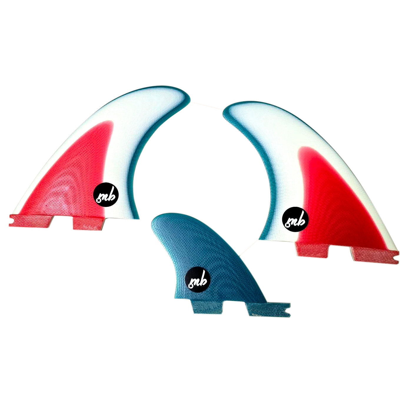 Fin Twin Fin MB Poliester FCS 2 + 1 MARK R.