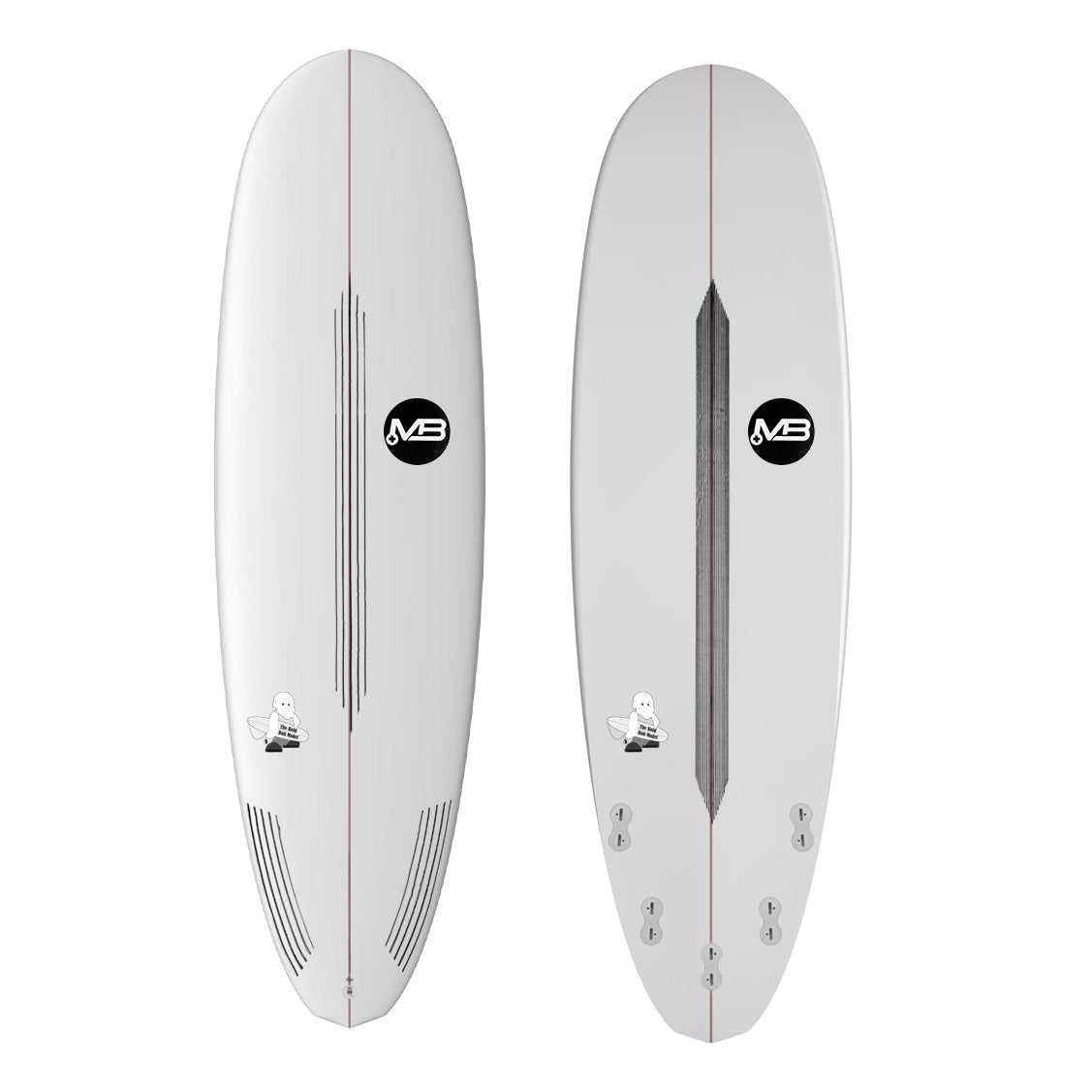 tabla de Surf Funboard MB Poliester Bold