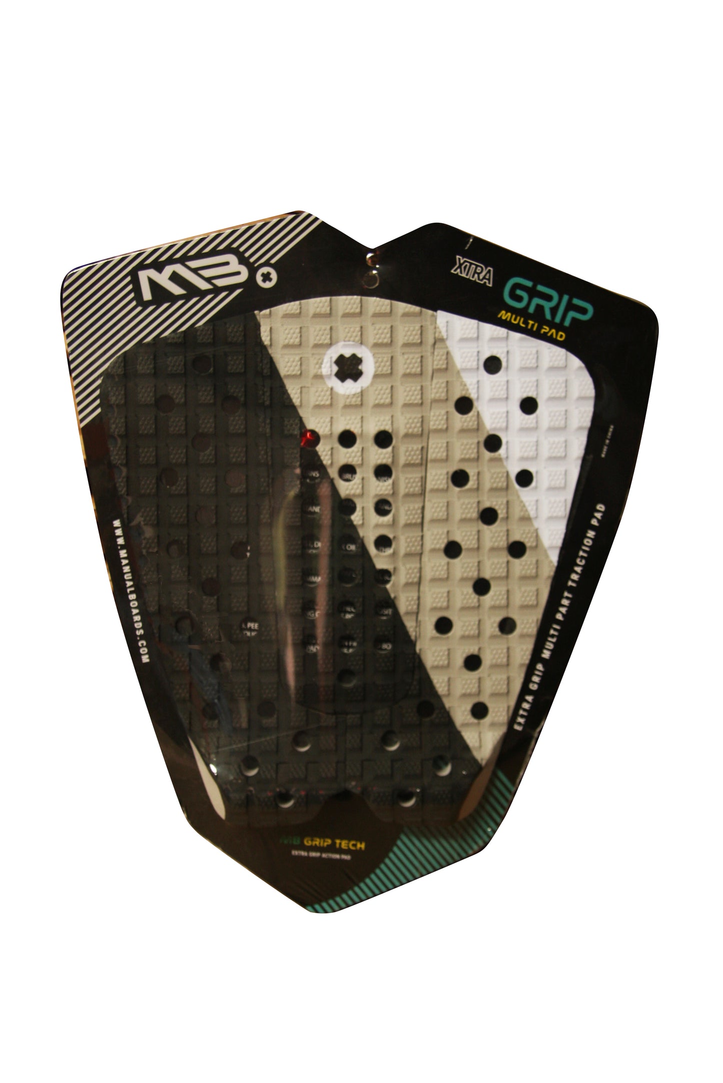 Grip Trasero MB 3 piezas tricolour BLACK