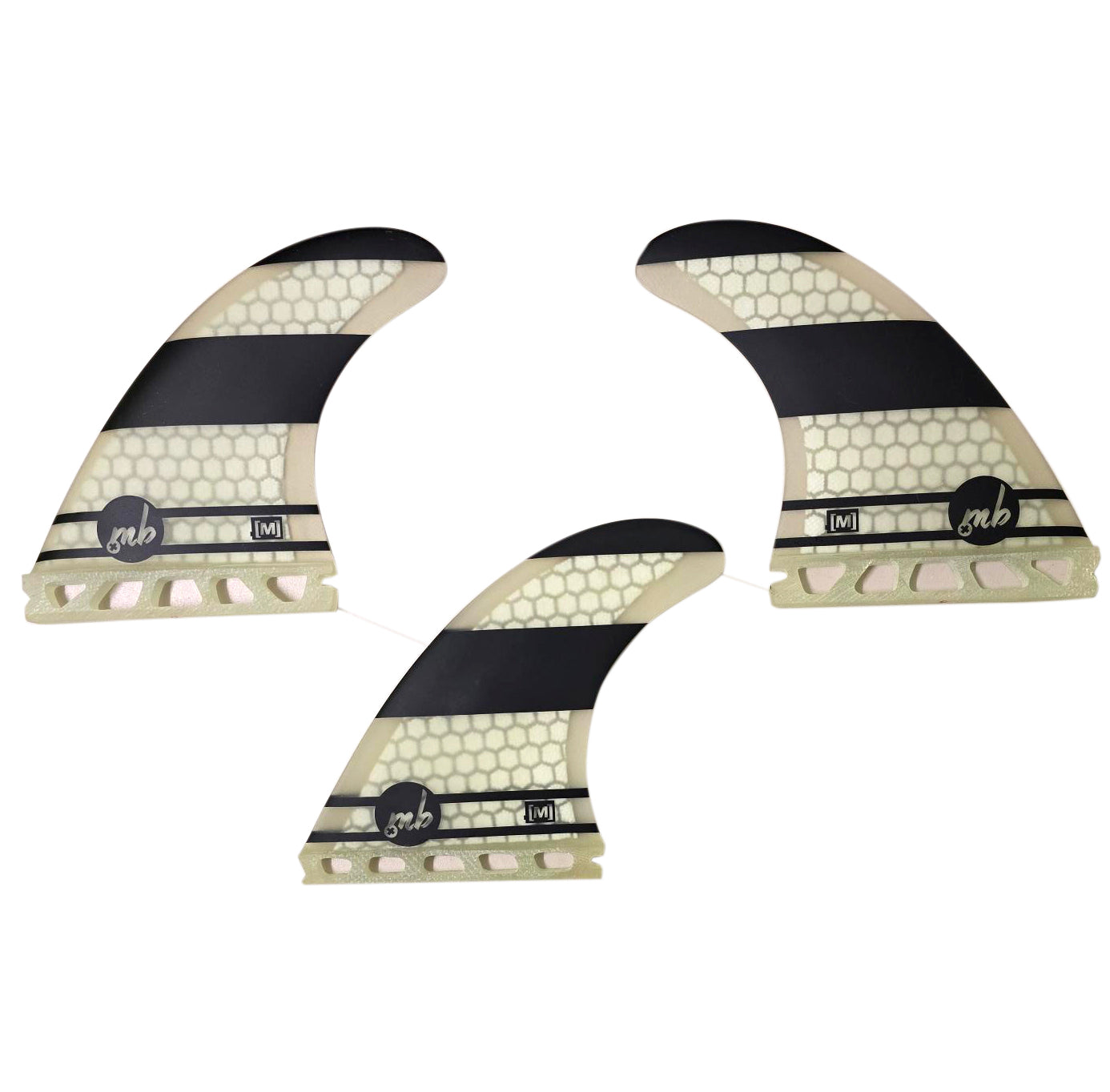 Fins MB quillas Carbono Honey comb FUTURE