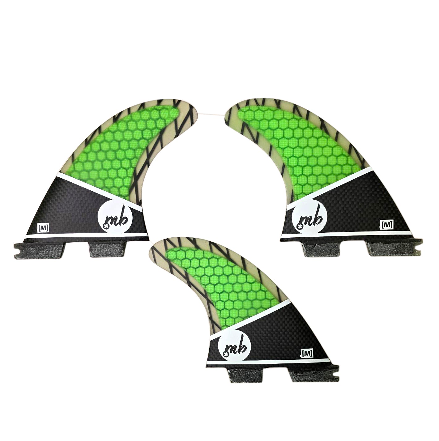 Fins MB quillas Carbono Honey comb QUICK TAB