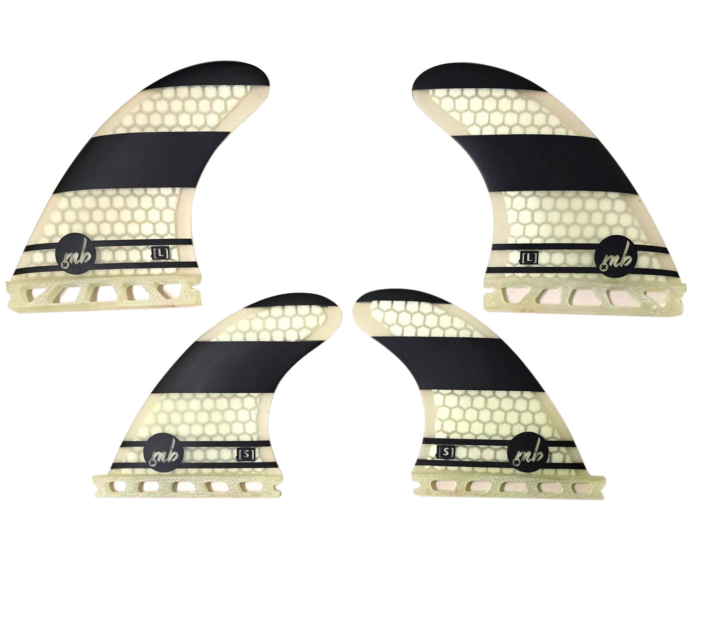 Fins QUAD MB fins Honey comb FUTURE