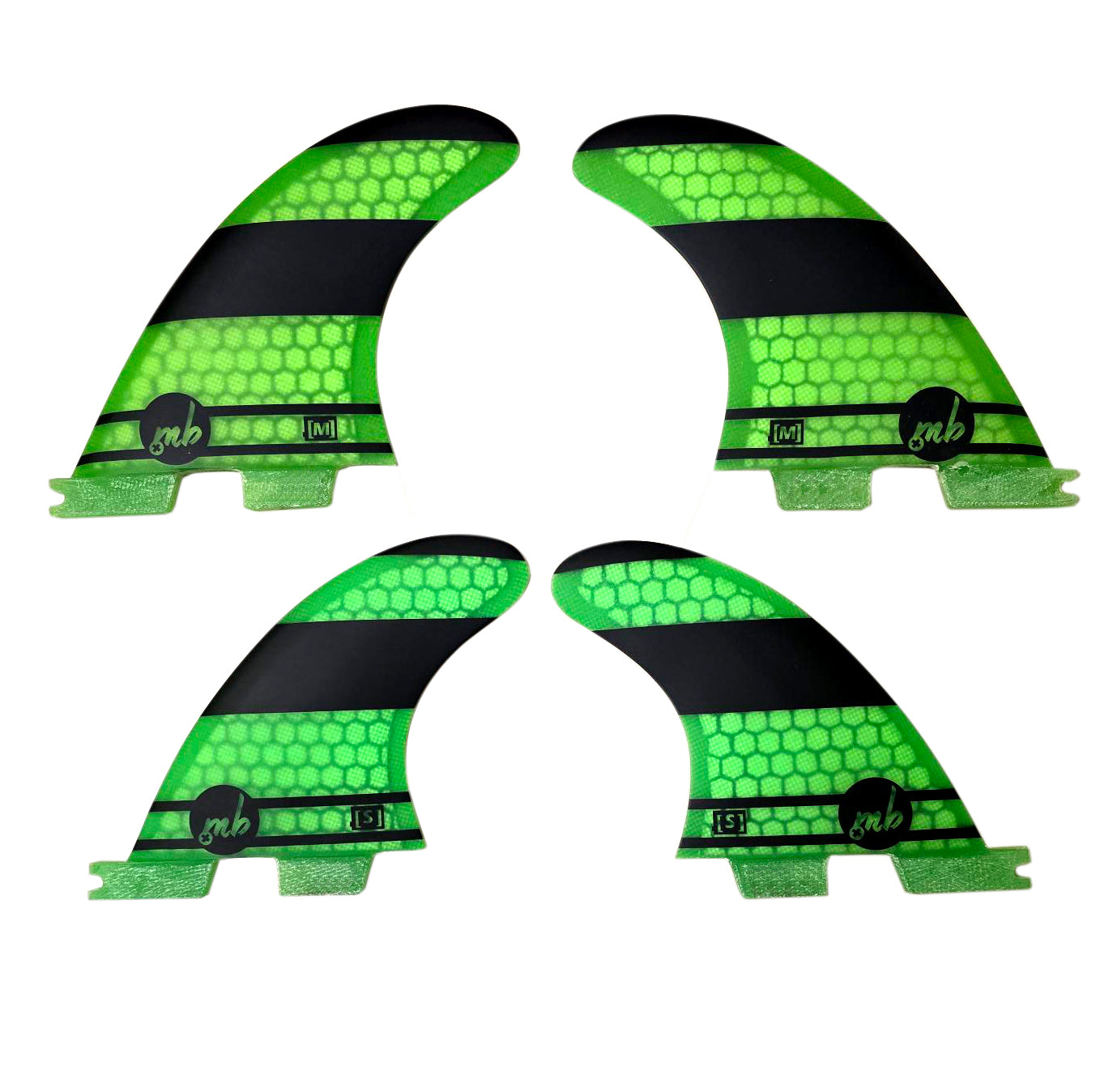 Fins QUAD MB fins Honey comb QUICK TAB