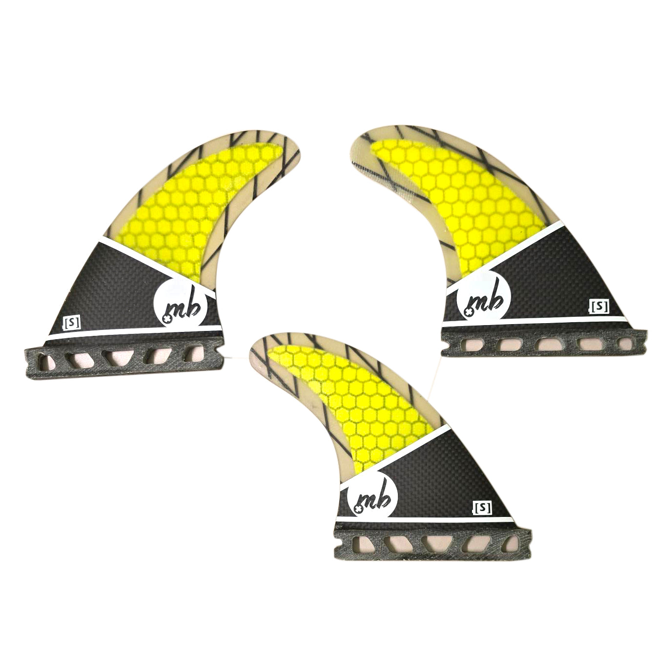 Fins MB quillas Carbono Honey comb FUTURE