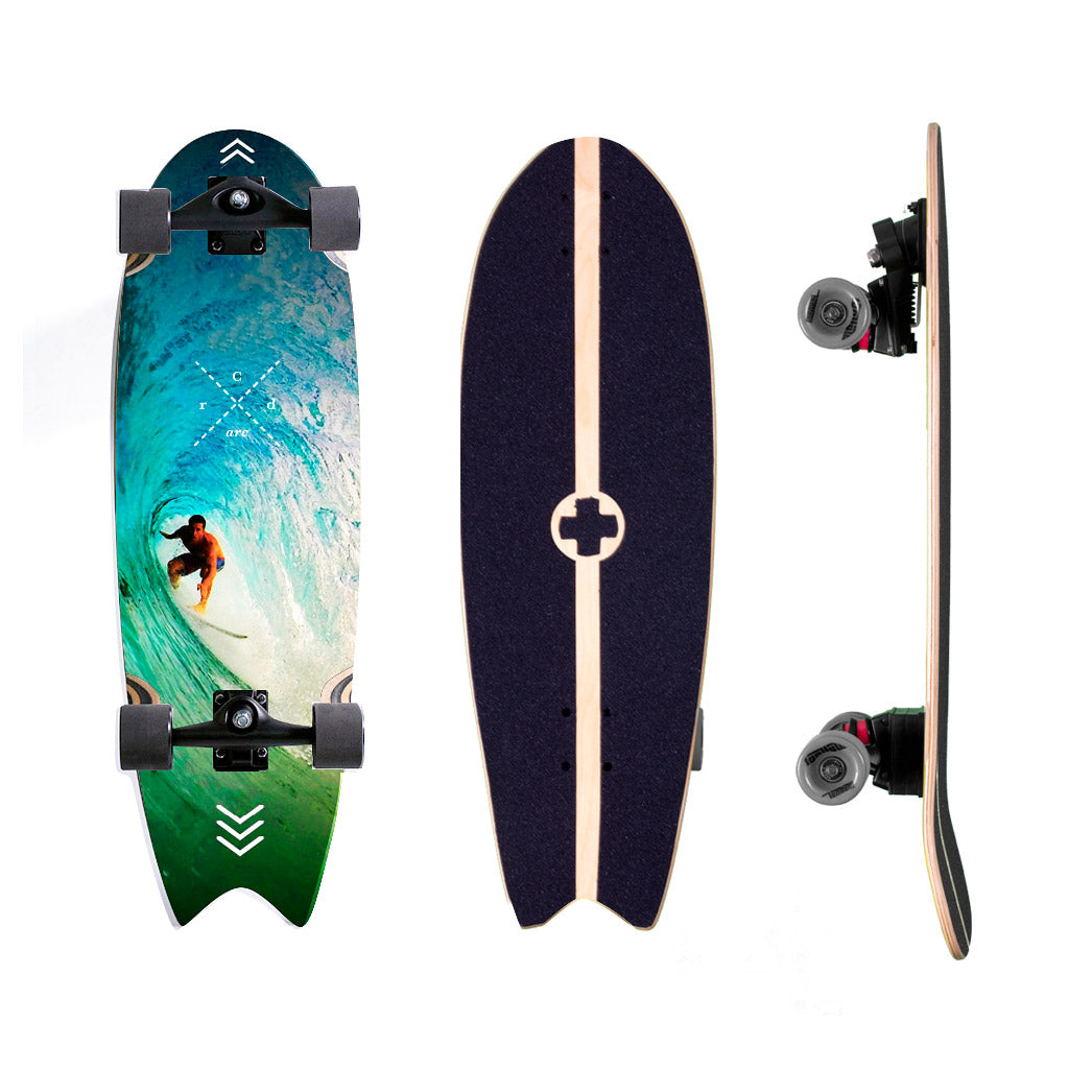 Surf Skate Manual Tube