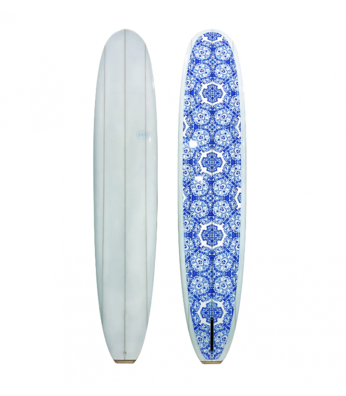 Longboard Poliester Vintage blue