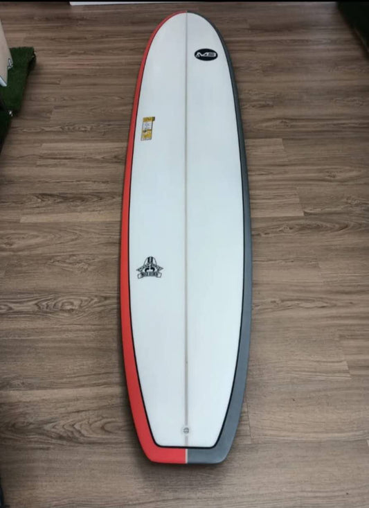 LONGBOARD 9´2" RED GREY